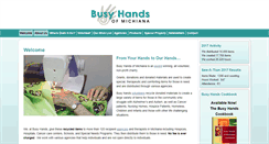 Desktop Screenshot of busyhandsofmichiana.org